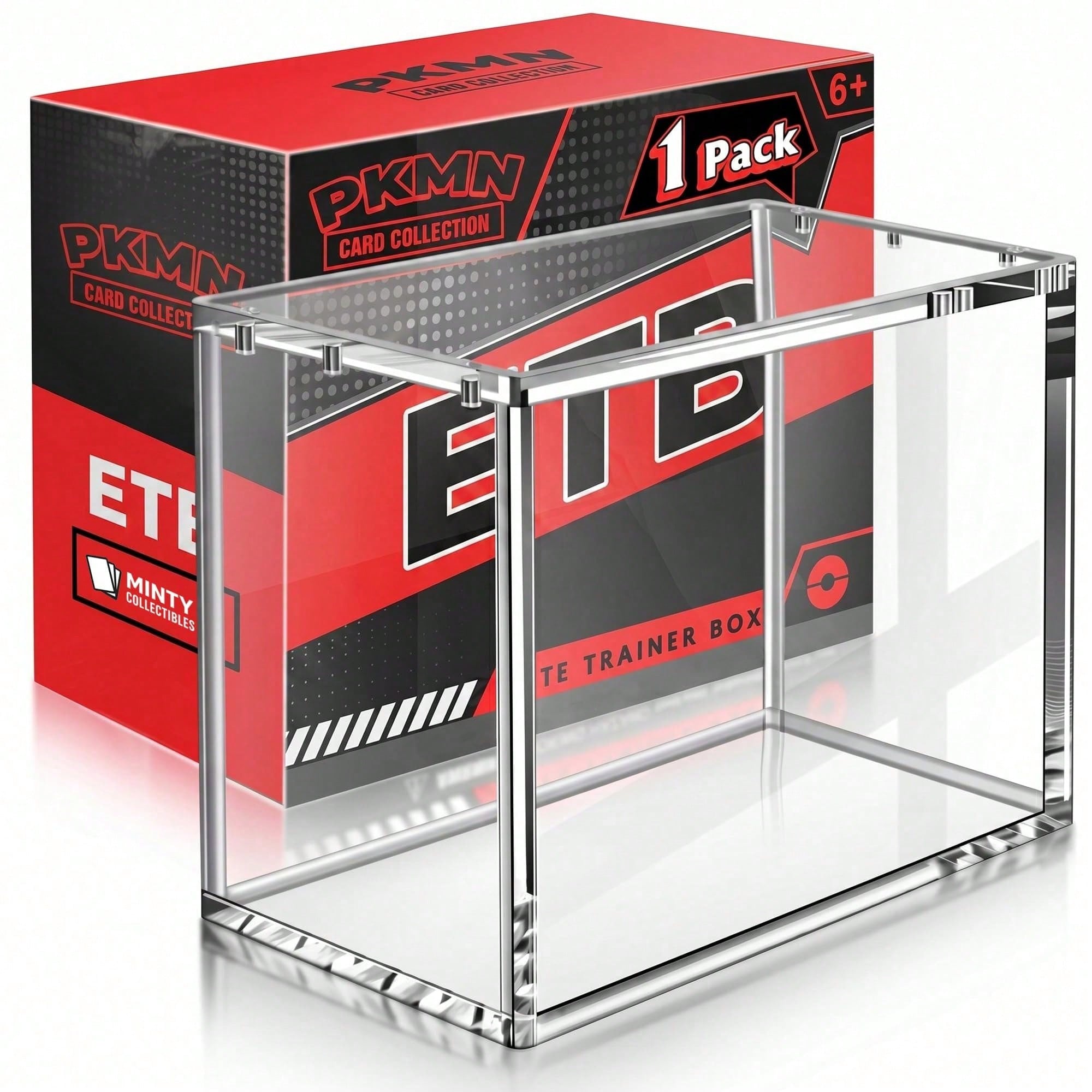 Phone Accessories On Top - Estuche de exhibición magnético transparente de
