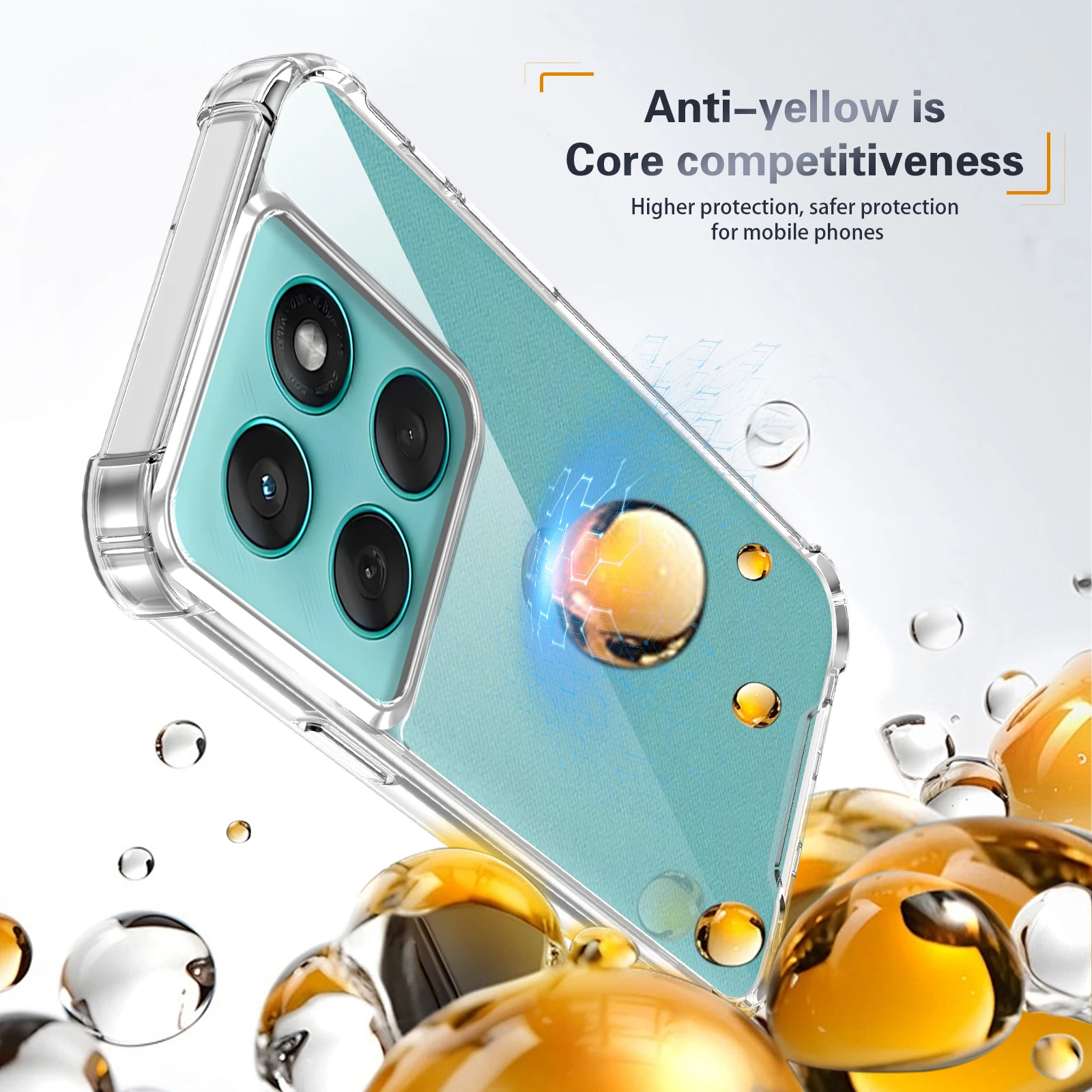 Phone Accessories Online Shop - Funda Transparente Antigolpes para Motorola Edge