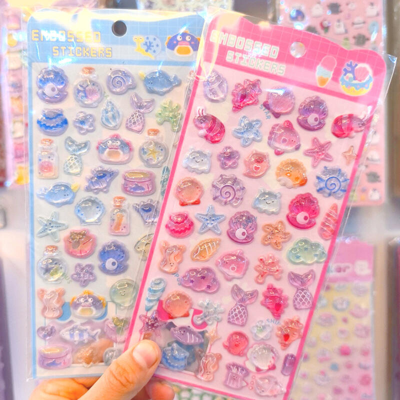Phone Accessories For Boys - Pegatinas 3D de Conchas Marinas, Adhesivos