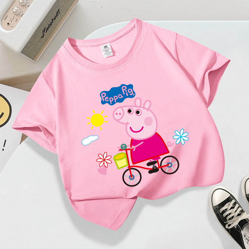 Phone Accessories On Top - Camiseta de la serie Peppas Pig,