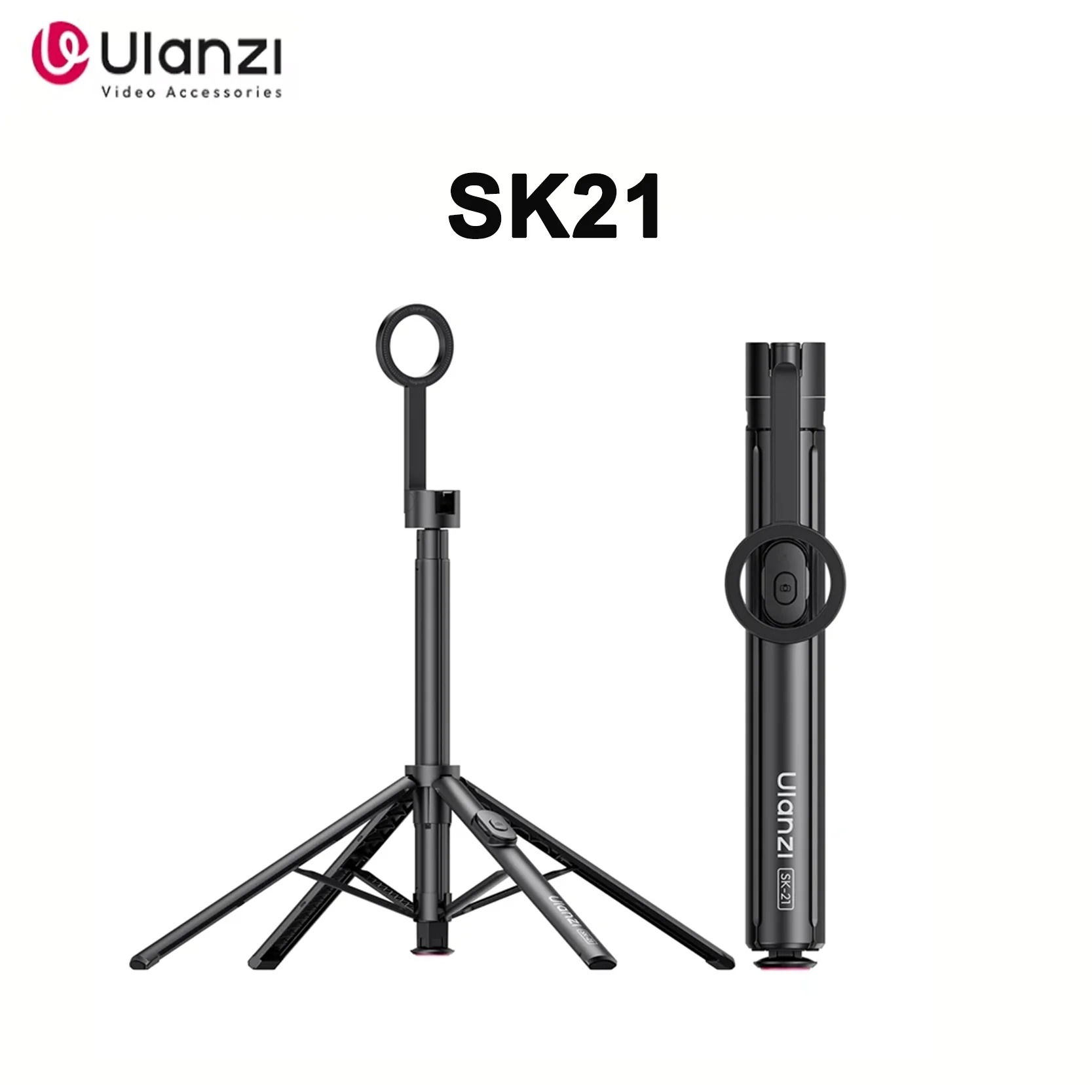 Selfie Stick Tripod - Trípode magnético Ulanzi SK21 original con