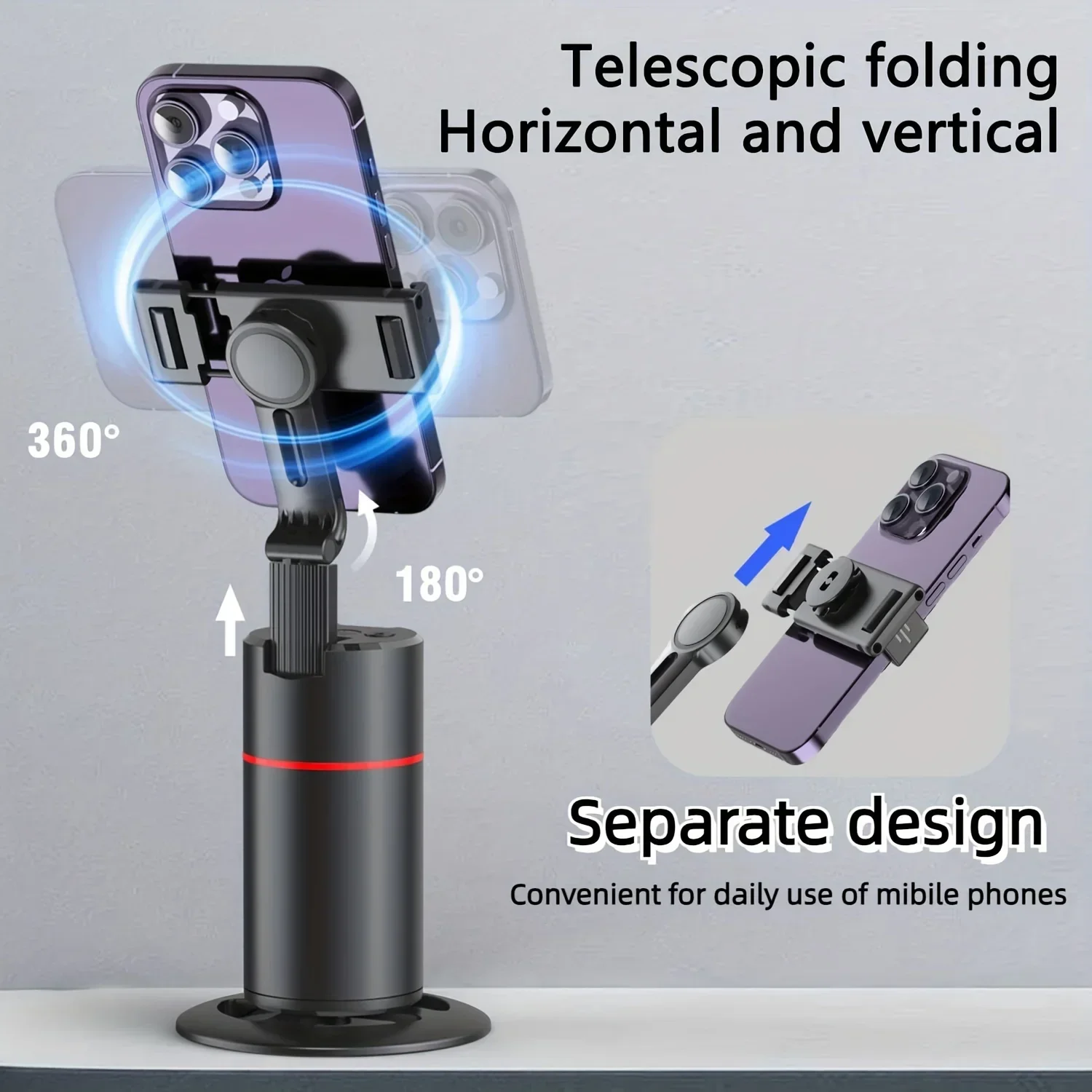 Soporte Giratorio para Teléfon - Selfie Stick Tripod reseña y precio