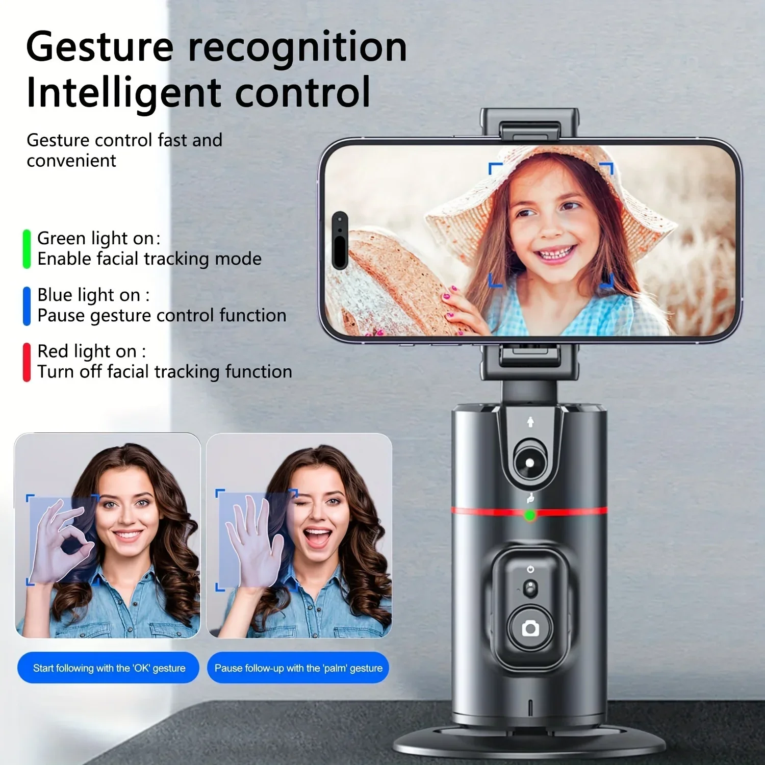 Soporte Giratorio para Teléfon - Selfie Stick Tripod reseña y precio