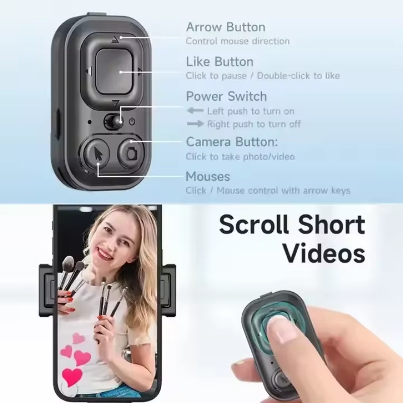 Estabilizador de Gimbal Plegab - Selfie Stick Tripod reseña y precio