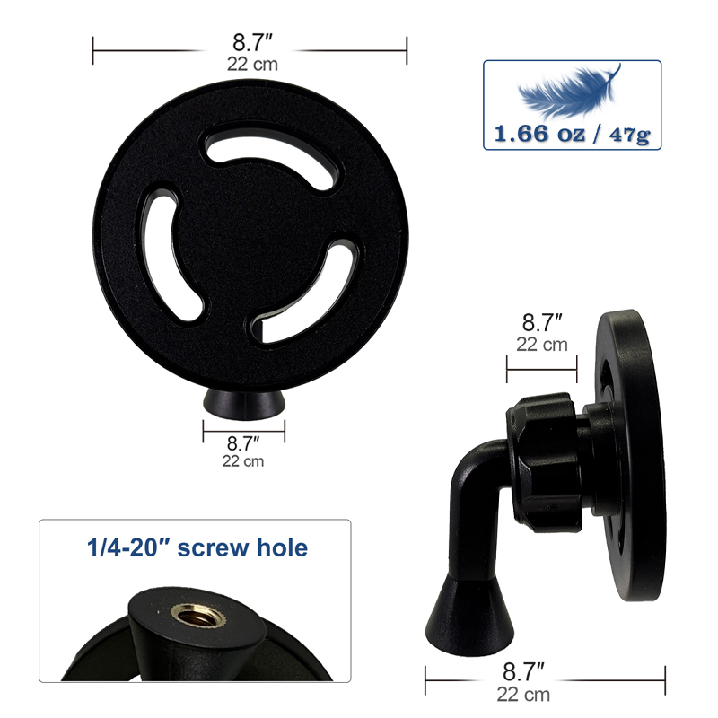 Adaptador de montaje para tríp - Selfie Stick Tripod reseña y precio