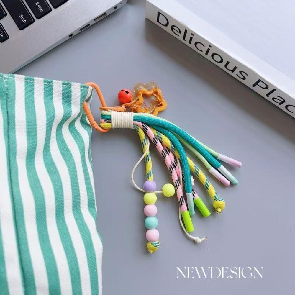 Colgante tejido colorido de mo - Phone Accessories For Boys reseña y precio