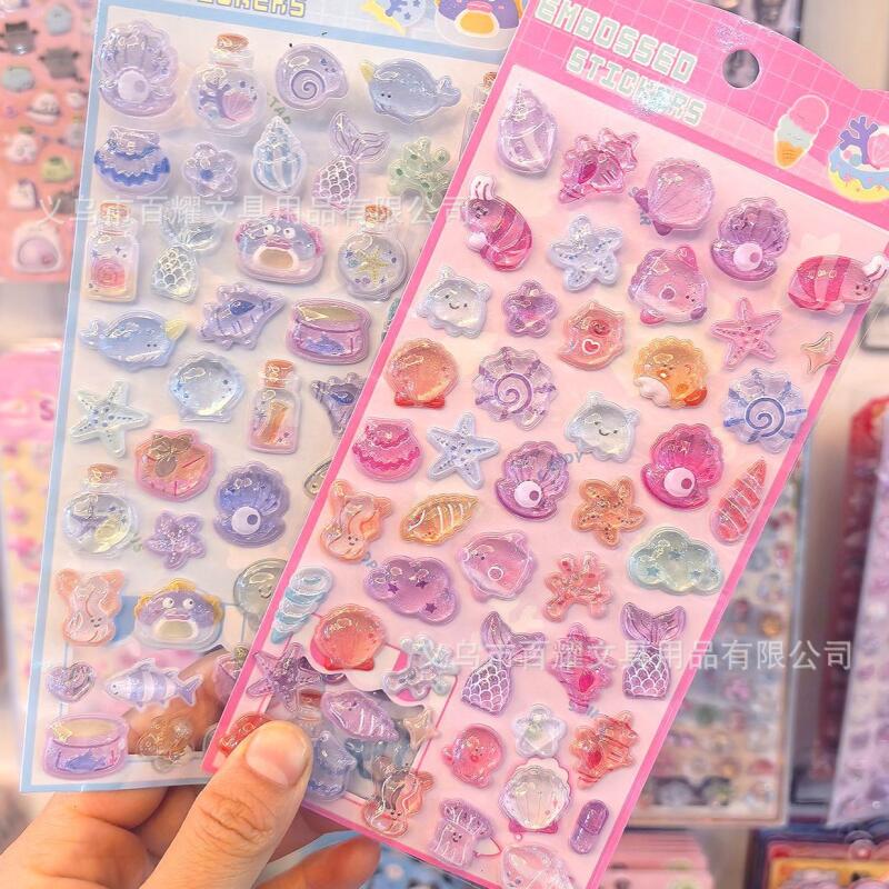 Pegatinas 3D de Conchas Marina - Phone Accessories For Boys reseña y precio
