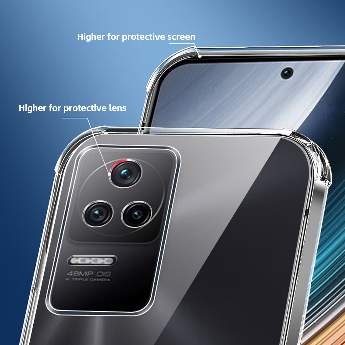 Funda de TPU transparente para - Phone Accessories Online Shop reseña y precio