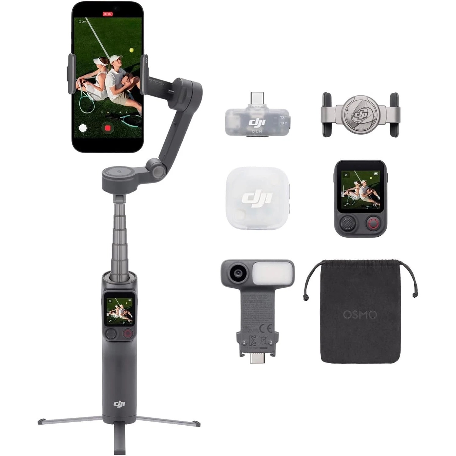 DJI Osmo Mobile 8P Creator Com - Selfie Stick Tripod reseña y precio