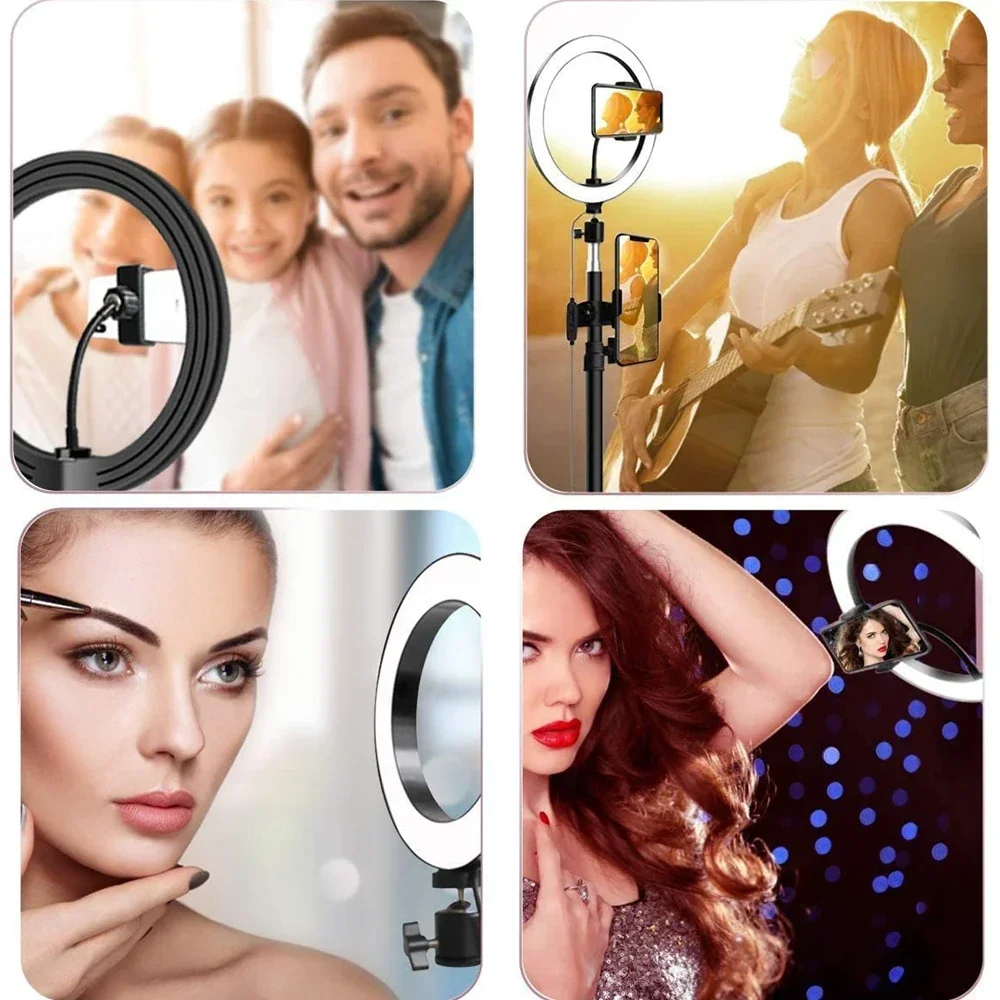 Aro de Luz LED Regulable para  - Selfie Stick Tripod reseña y precio