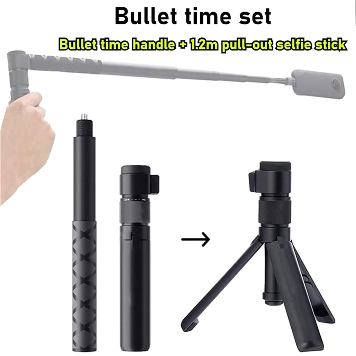 Trípode de Escritorio con Mang - Selfie Stick Tripod reseña y precio