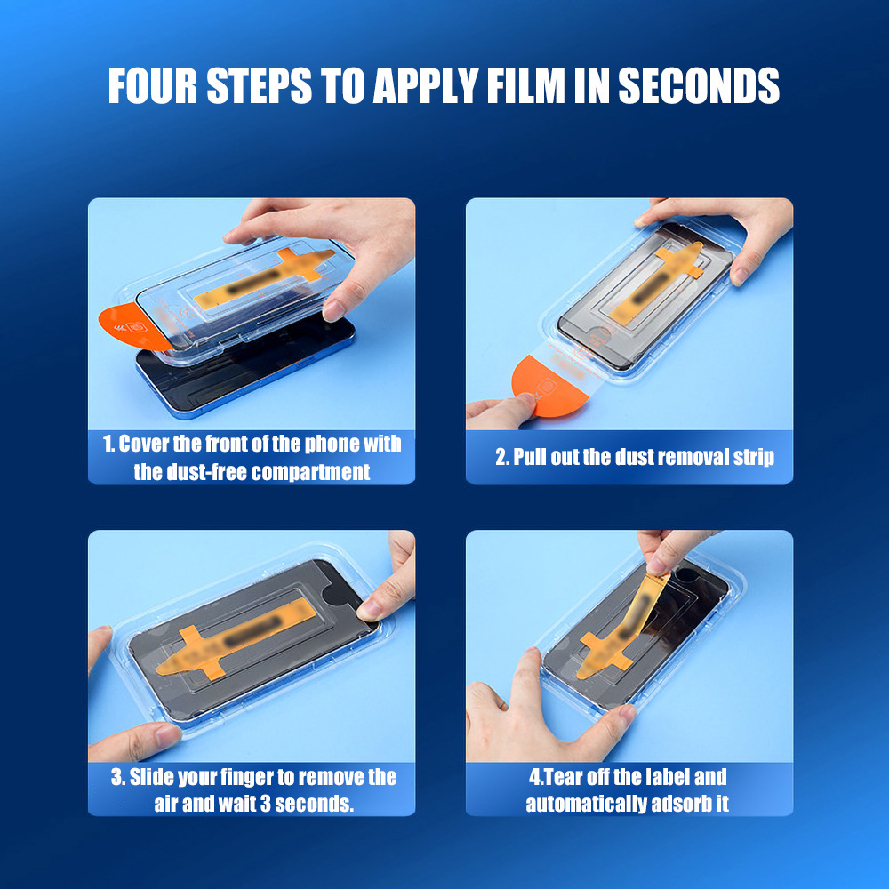 3 piezas de película de vidrio - Phone Accessories Online Shop reseña y precio