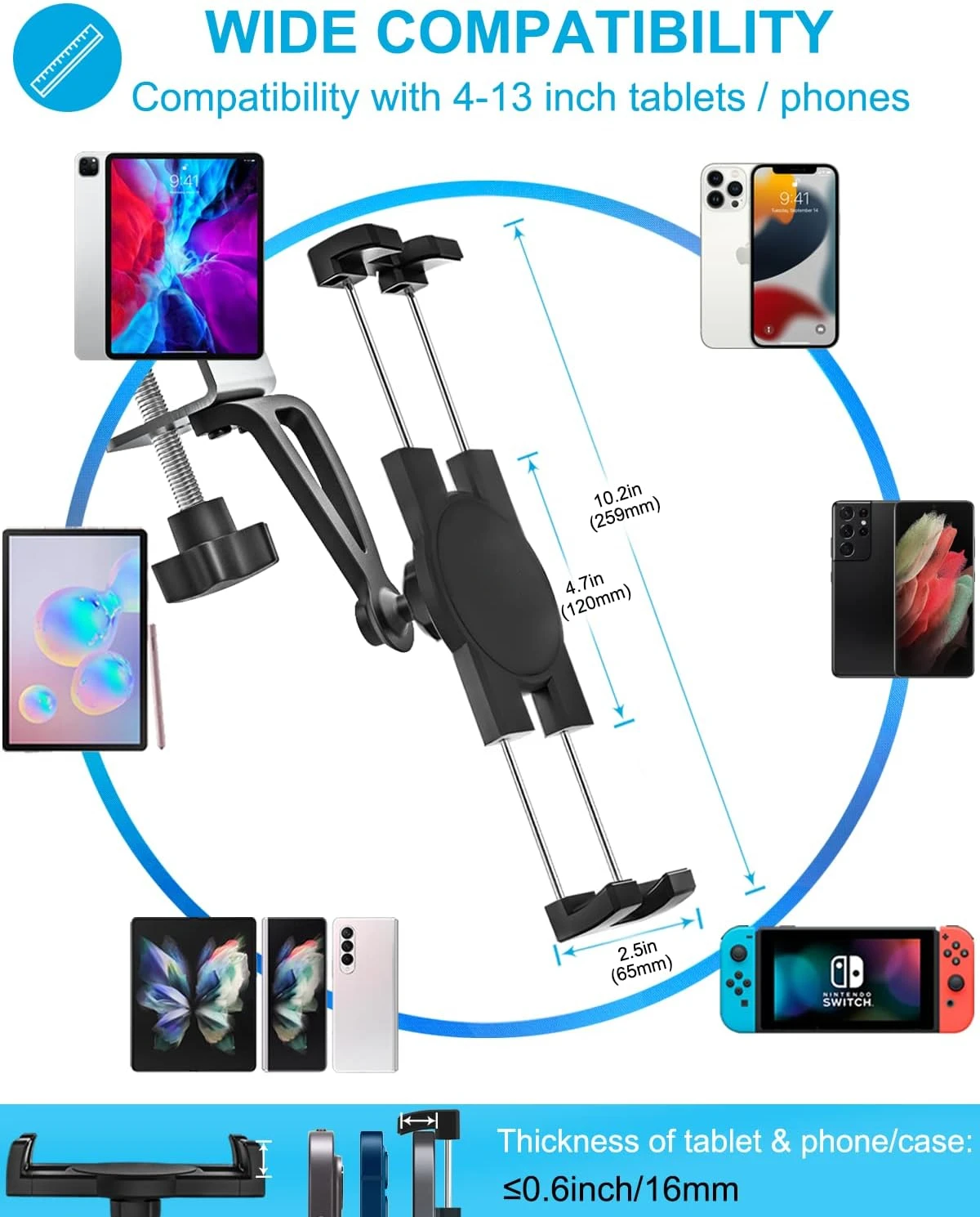 Soporte Universal para tableta - Phone Accessories Cabinet reseña y precio