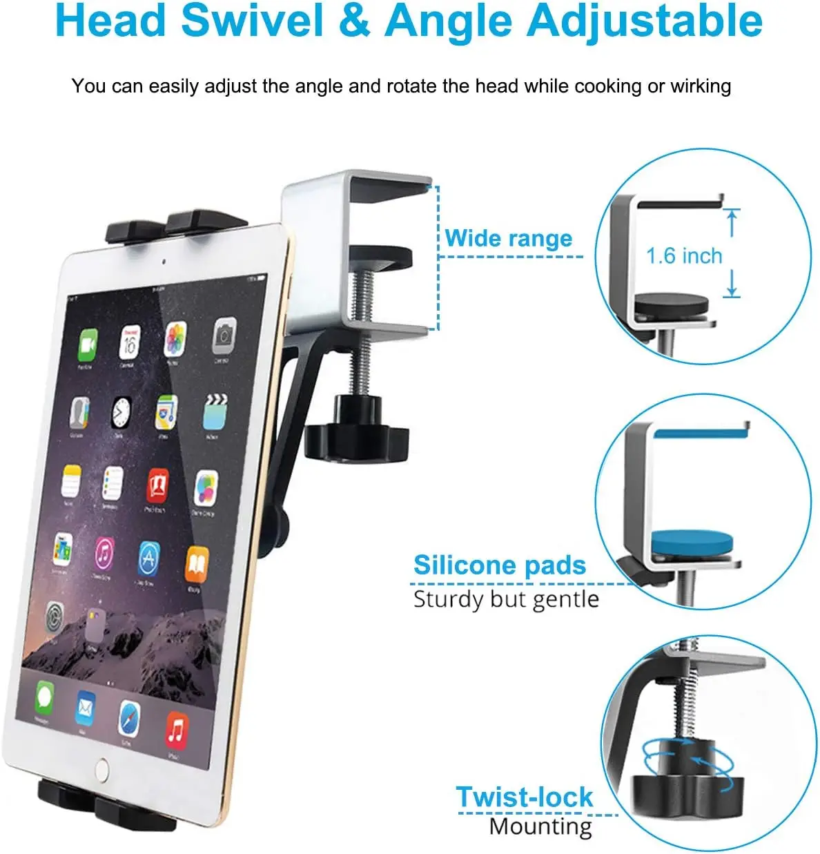 Soporte de montaje para tablet - Phone Accessories Cabinet reseña y precio